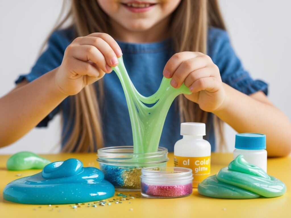 A beginner-friendly Slime Master DIY Kit, perfect for kids new to slime-making with easy-to-follow instructions.